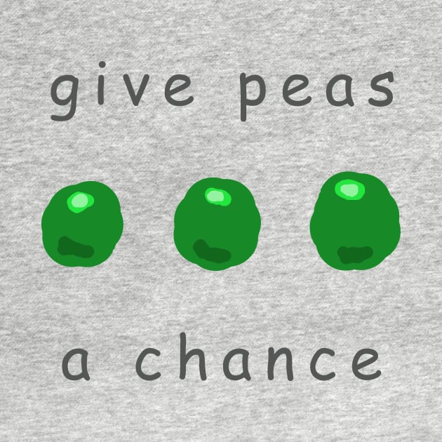 Give Peas A Chance by RockettGraph1cs